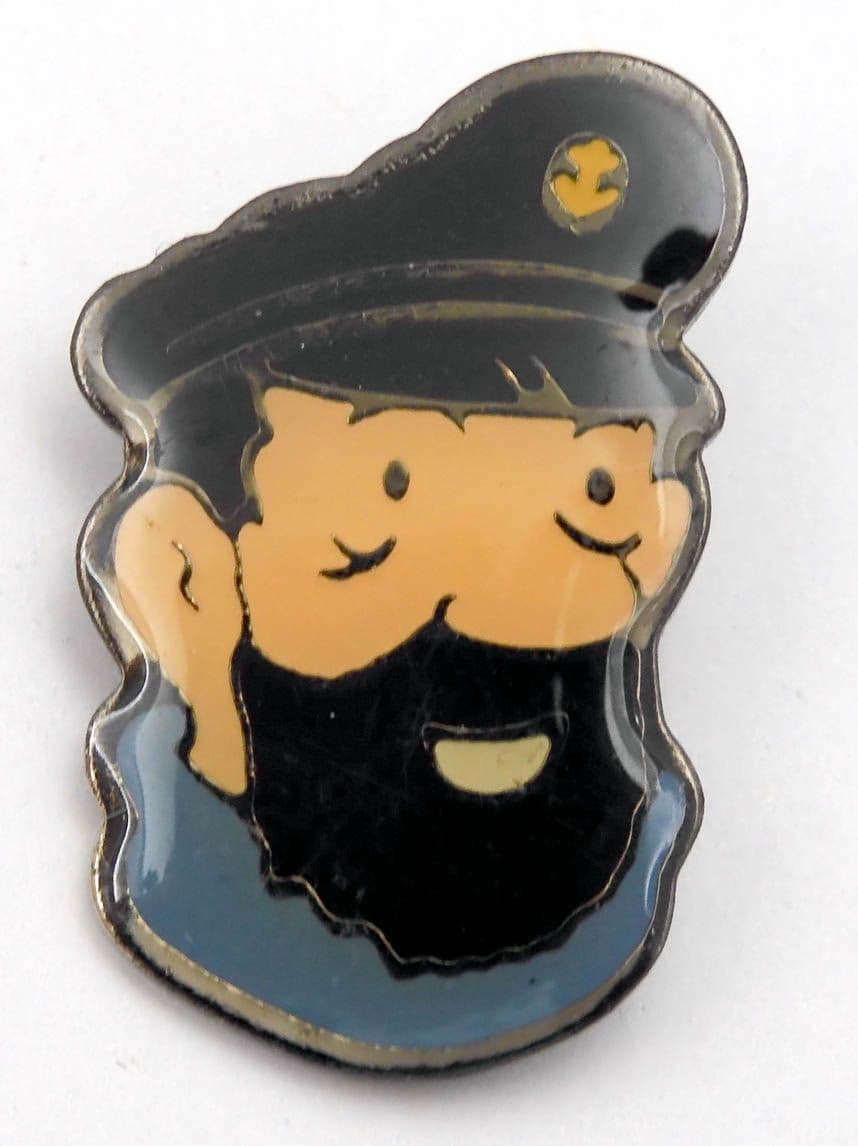 Tintin - 'Captain Haddock' Enamel Badge