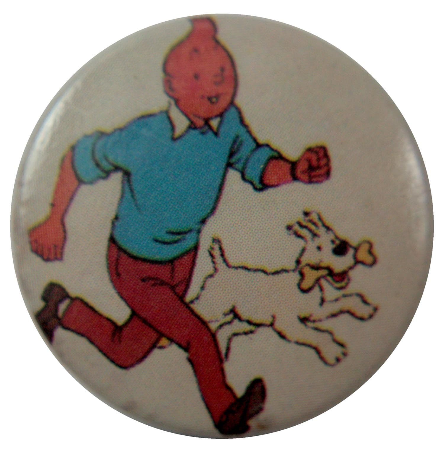 Tintin - 'Tintin & Snowy' Button Badge