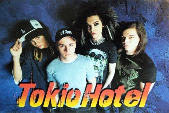 Tokio Hotel - 'Group' Postcard