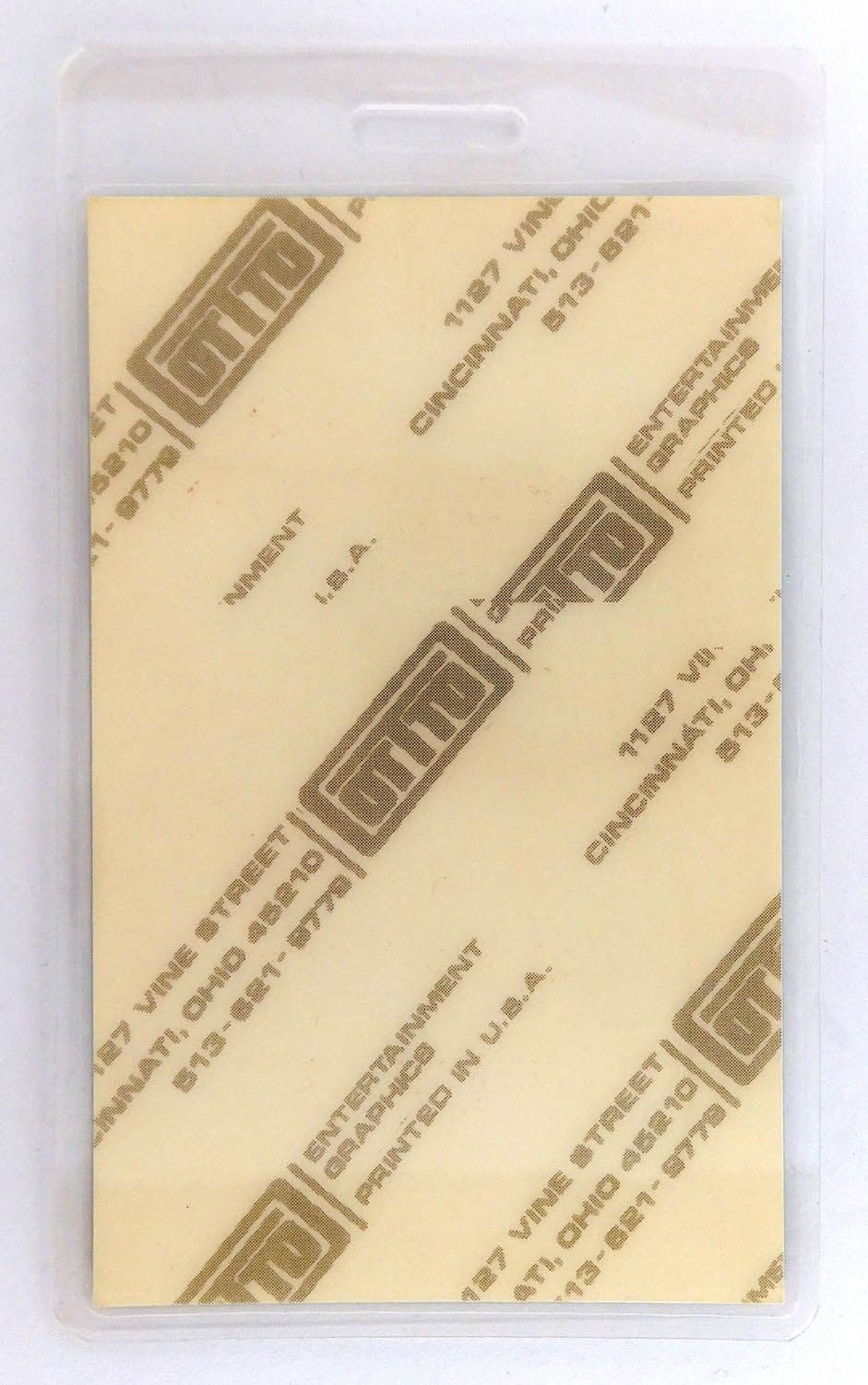 Tom Petty - 'Long After Dark European Tour '82' Vintage Laminated Backstage Pass