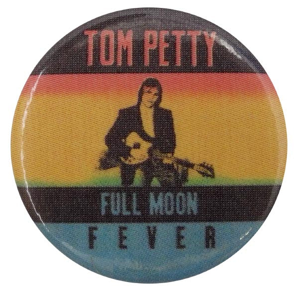Tom Petty - 'Full Moon Fever' Button Badge