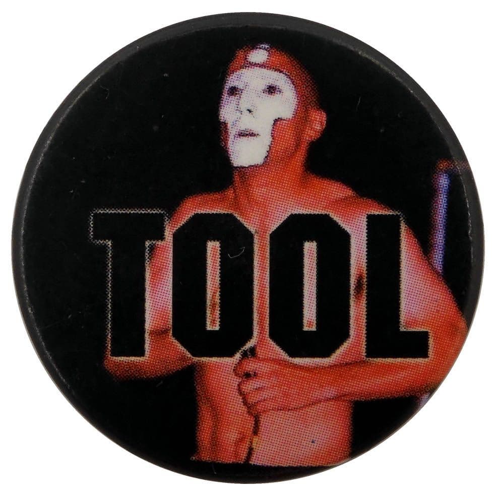 Tool - 'Maynard White Face' Button Badge