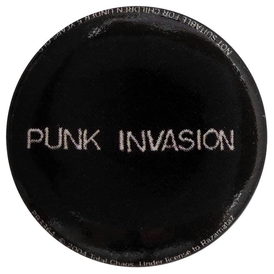 Total Chaos - 'Punk Invasion' Button Badge