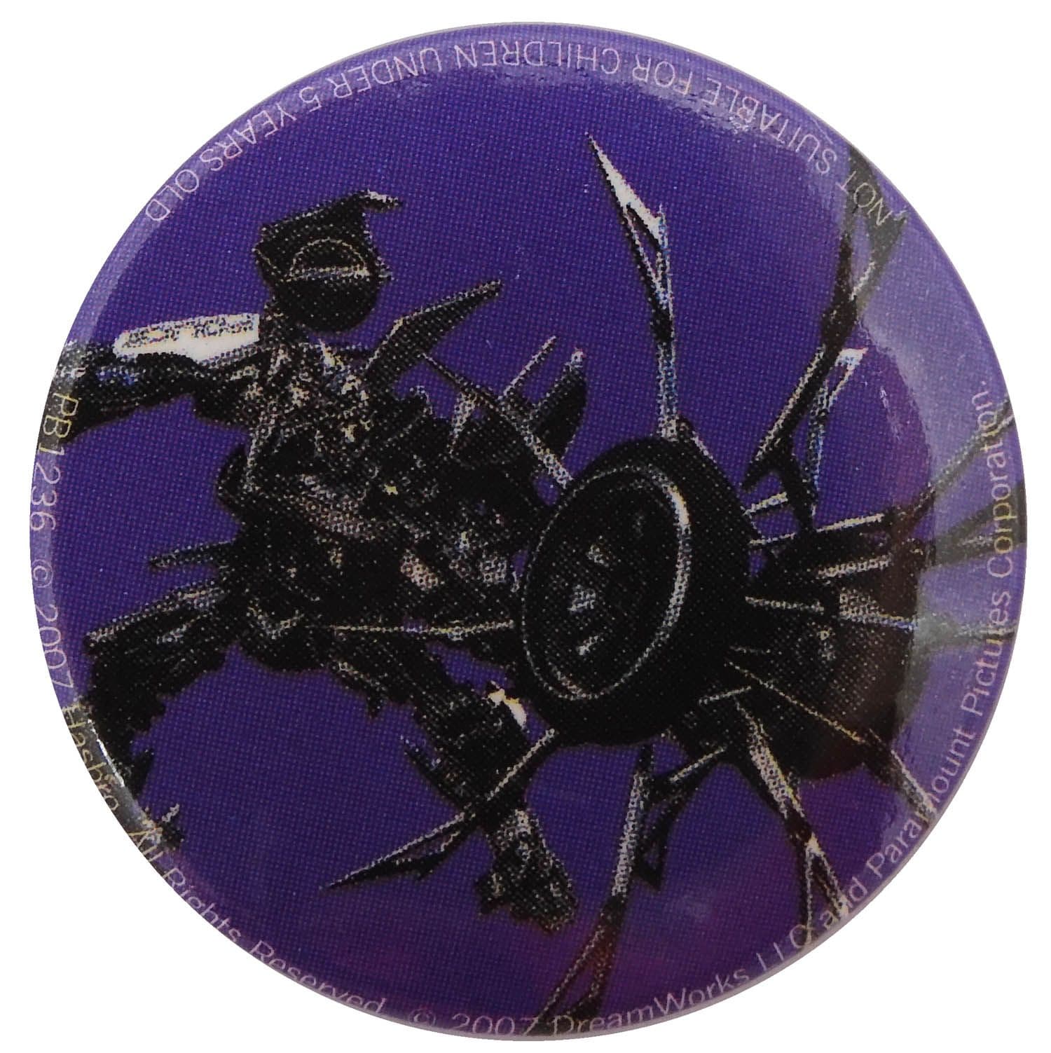 Transformers - 'Barricade' Button Badge