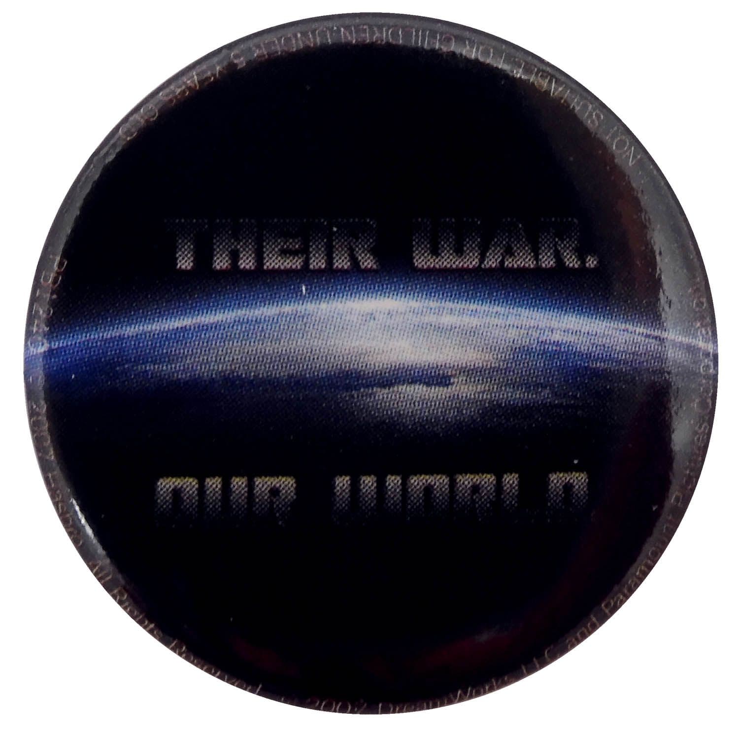Transformers - 'Their War, Our World' Button Badge