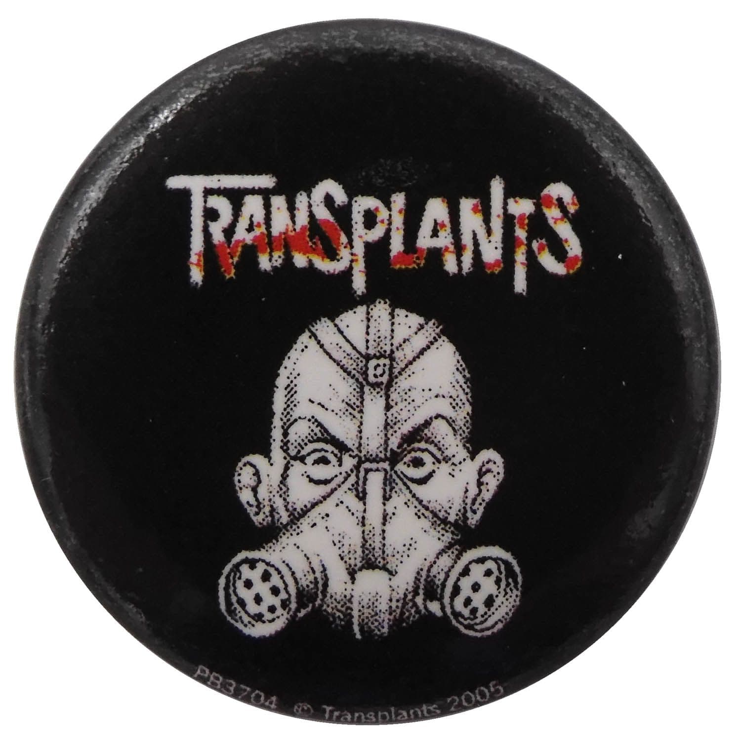 Transplants - 'In a Warzone' Button Badge