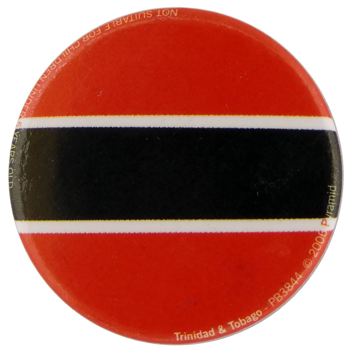 Trinidad & Tobago Flag - Button Badge
