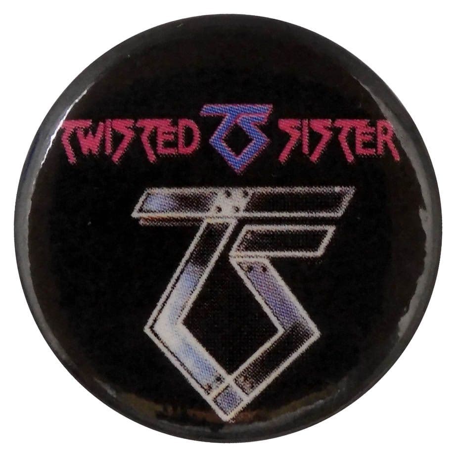 Twisted Sister - 'Logo' Button Badge