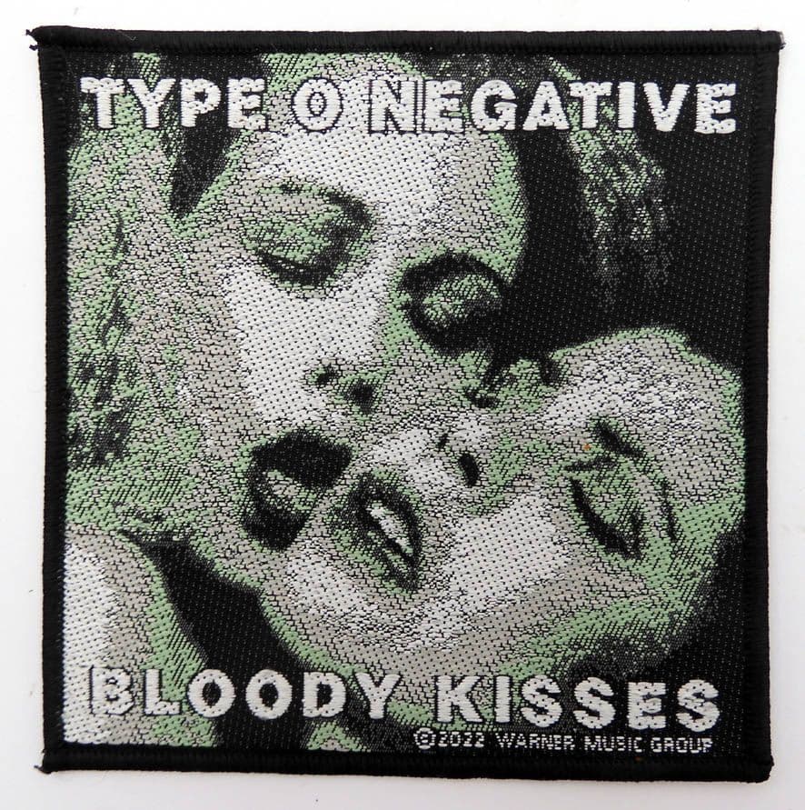 Type O Negative - 'Bloody Kisses' Woven Patch