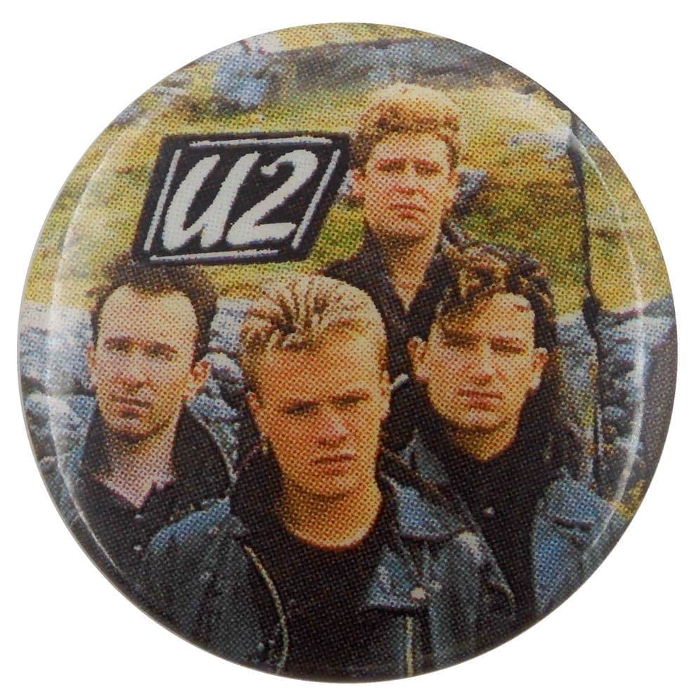 U2 - 'Field' Button Badge