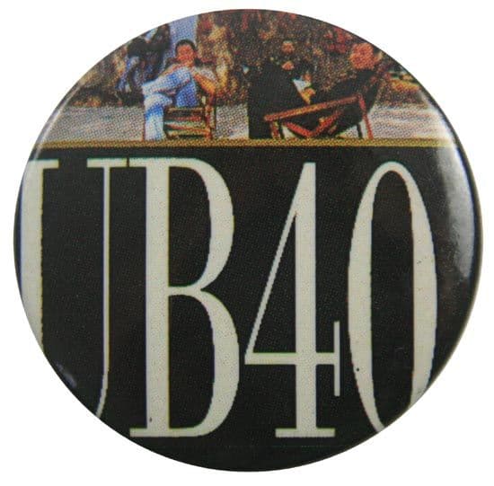 UB40 - 'Name Deck Chairs' Button Badge