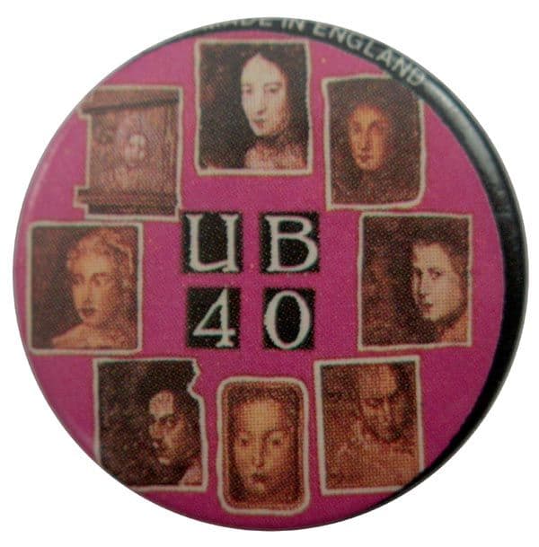 UB40 - 'Portraits' Button Badge