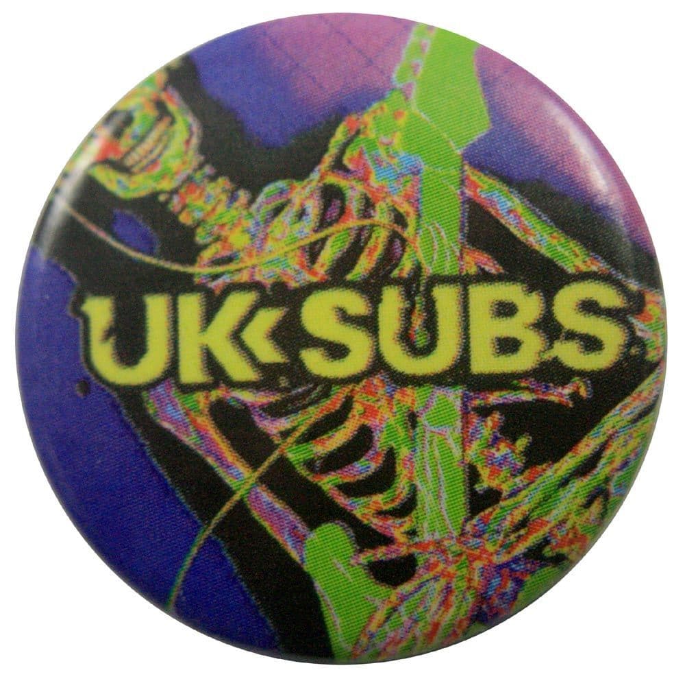 UK Subs - 'Endangered Species' Button Badge