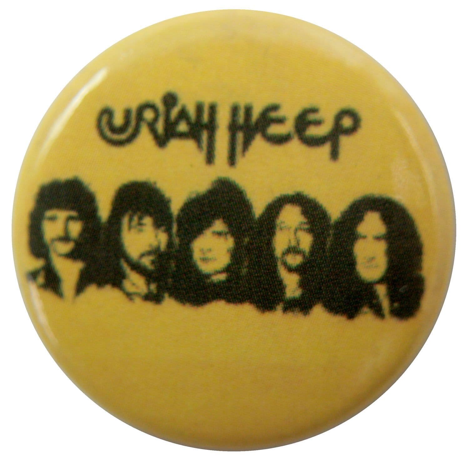 Uriah Heep - 'Group Heads' Button Badge