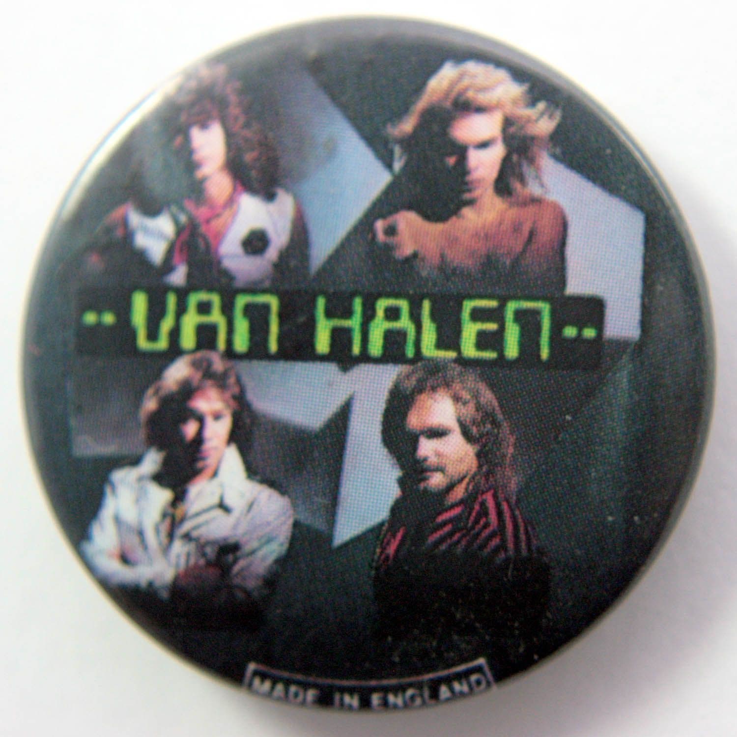 Van Halen - 'Band Members' Vintage 32mm Badge