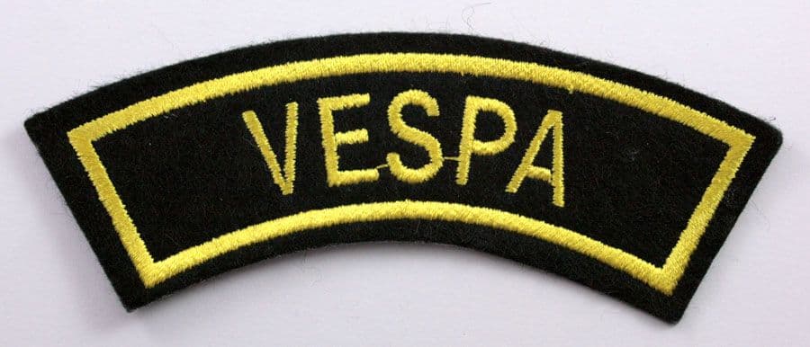Vespa - Embroidered Shoulder Patch