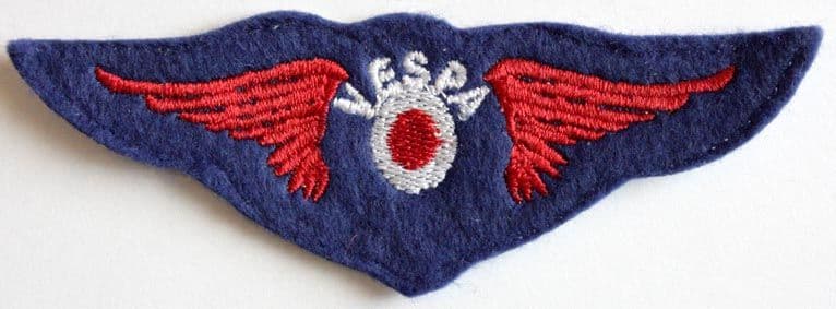 Vespa - Wings Embroidered Patch