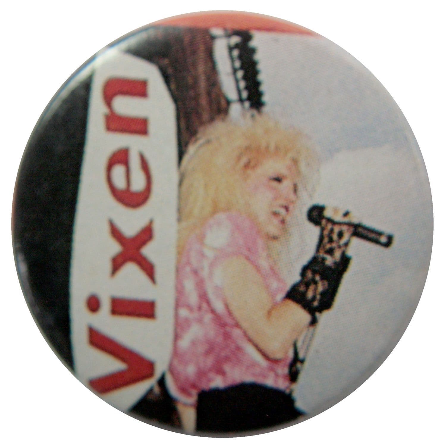 Vixen - 'Janet Gardner' Button Badge