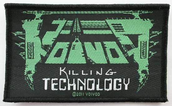 Voivod - 'Killing Technology' Woven Patch