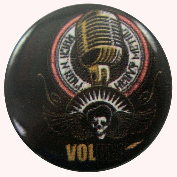 Volbeat - 'Rock N'Roll Heavy Metal' Button Badge