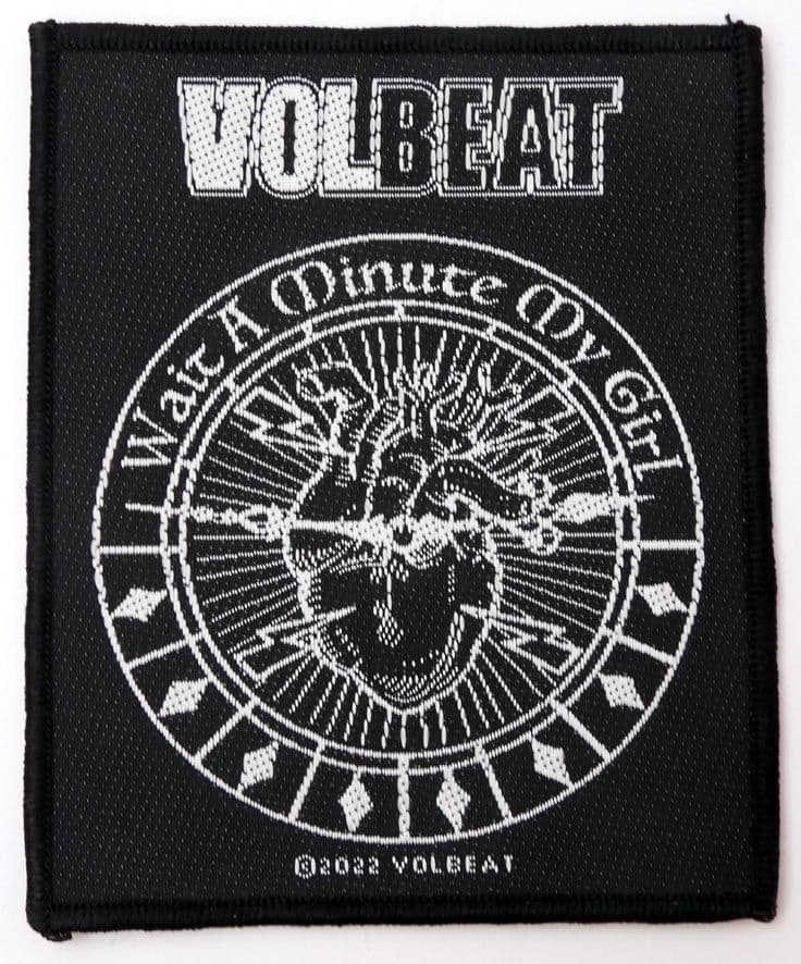 Volbeat - 'Wait a Minute My Girl' Woven Patch
