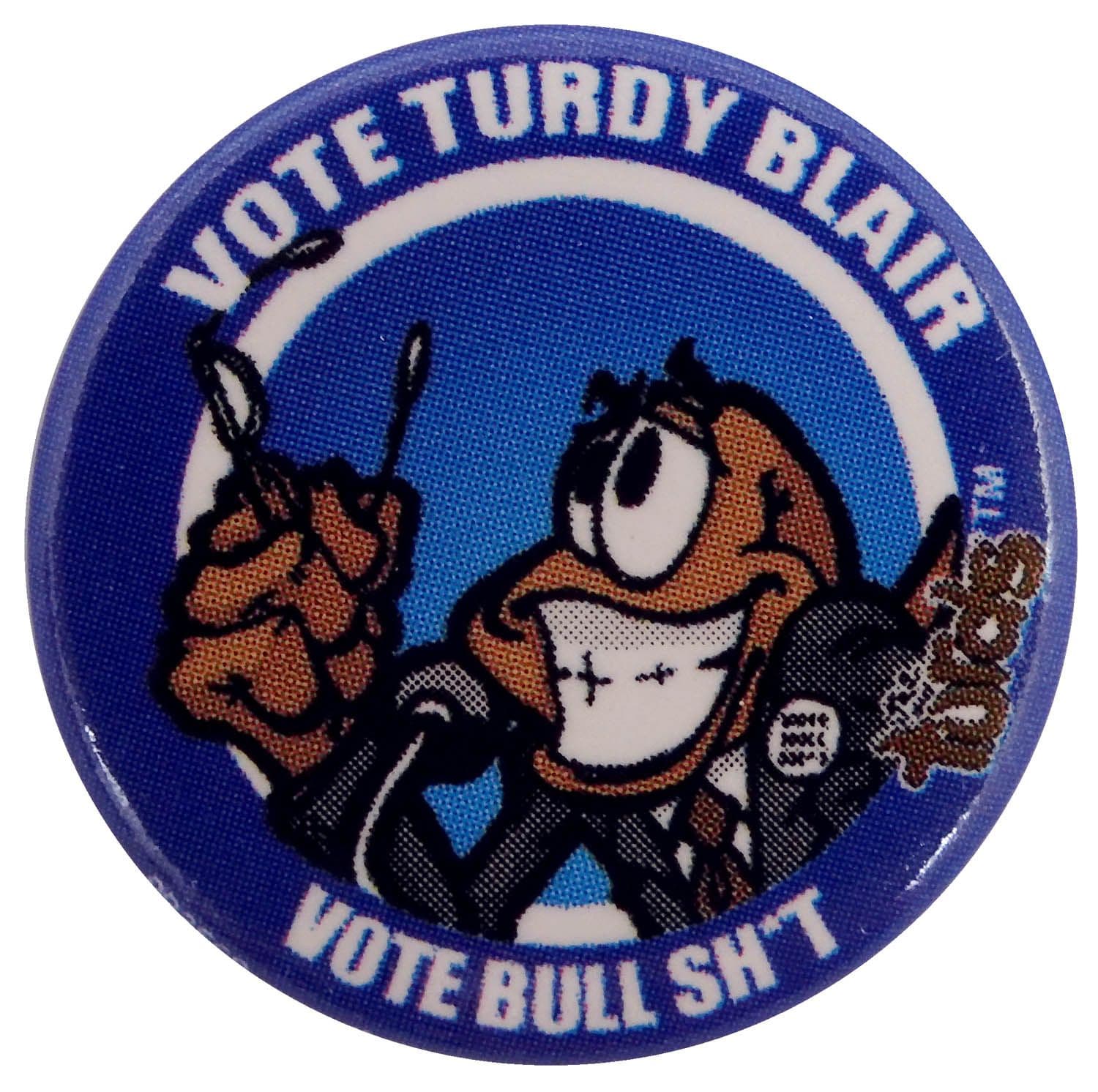 Vote Turdy Blair - Button Badge