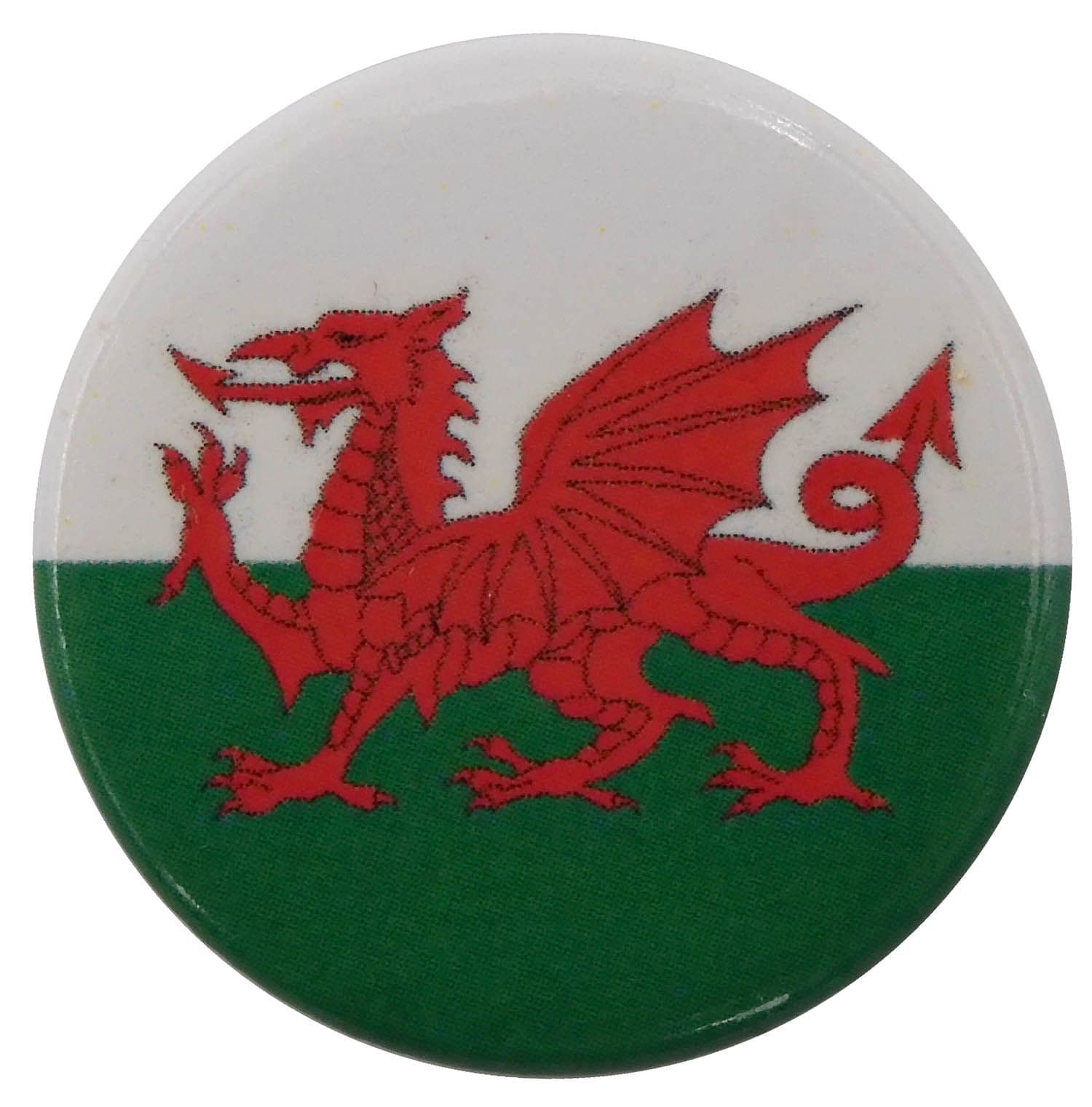 Wales Flag - Button Badge
