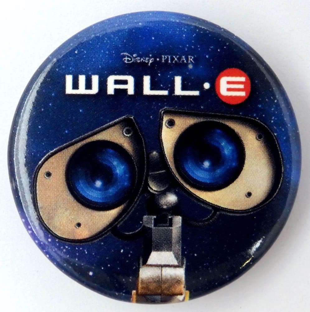 WALL-E - 'Blue' Large Button Badge