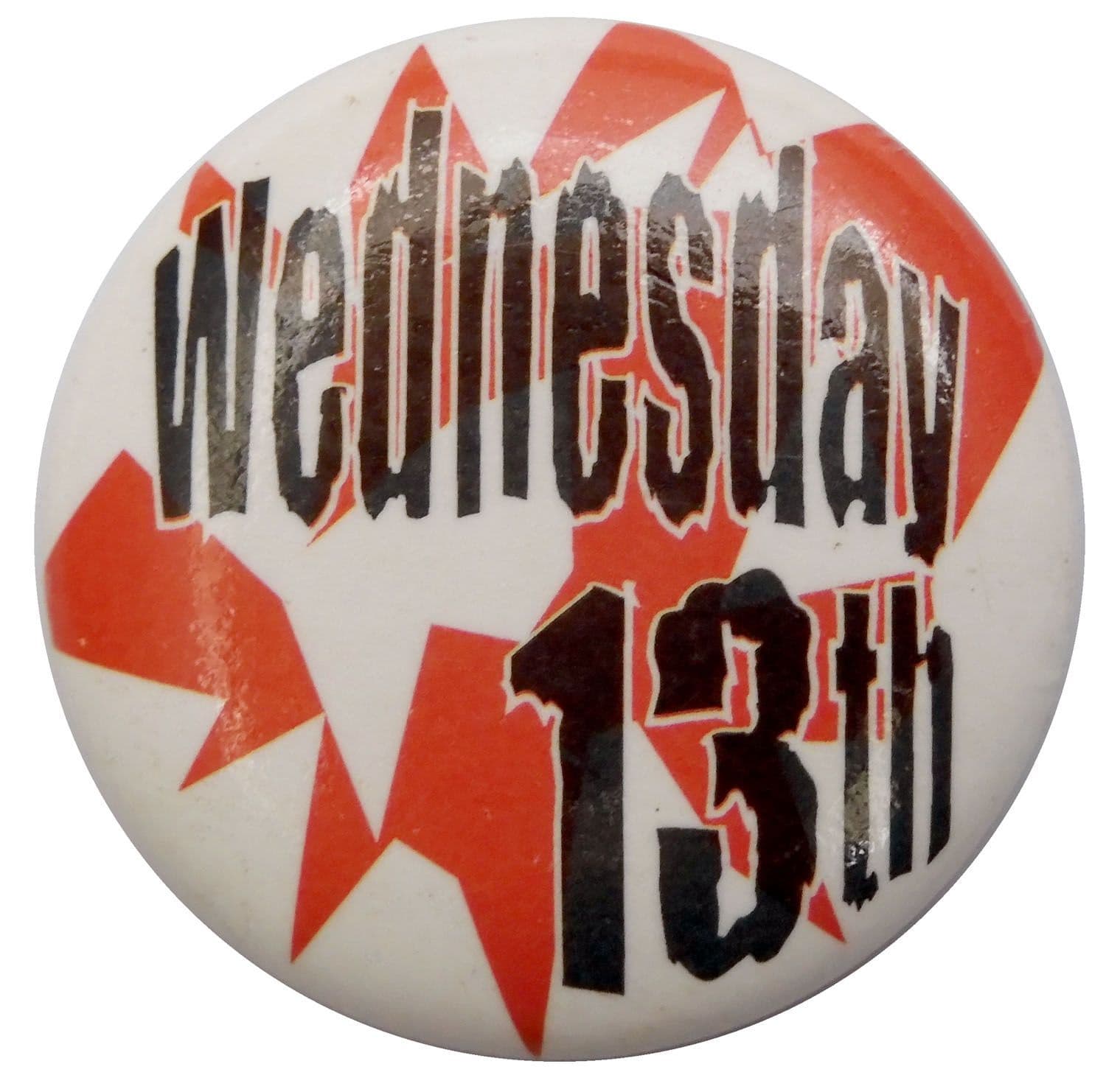 Wednesday 13 - 'Name' Button Badge