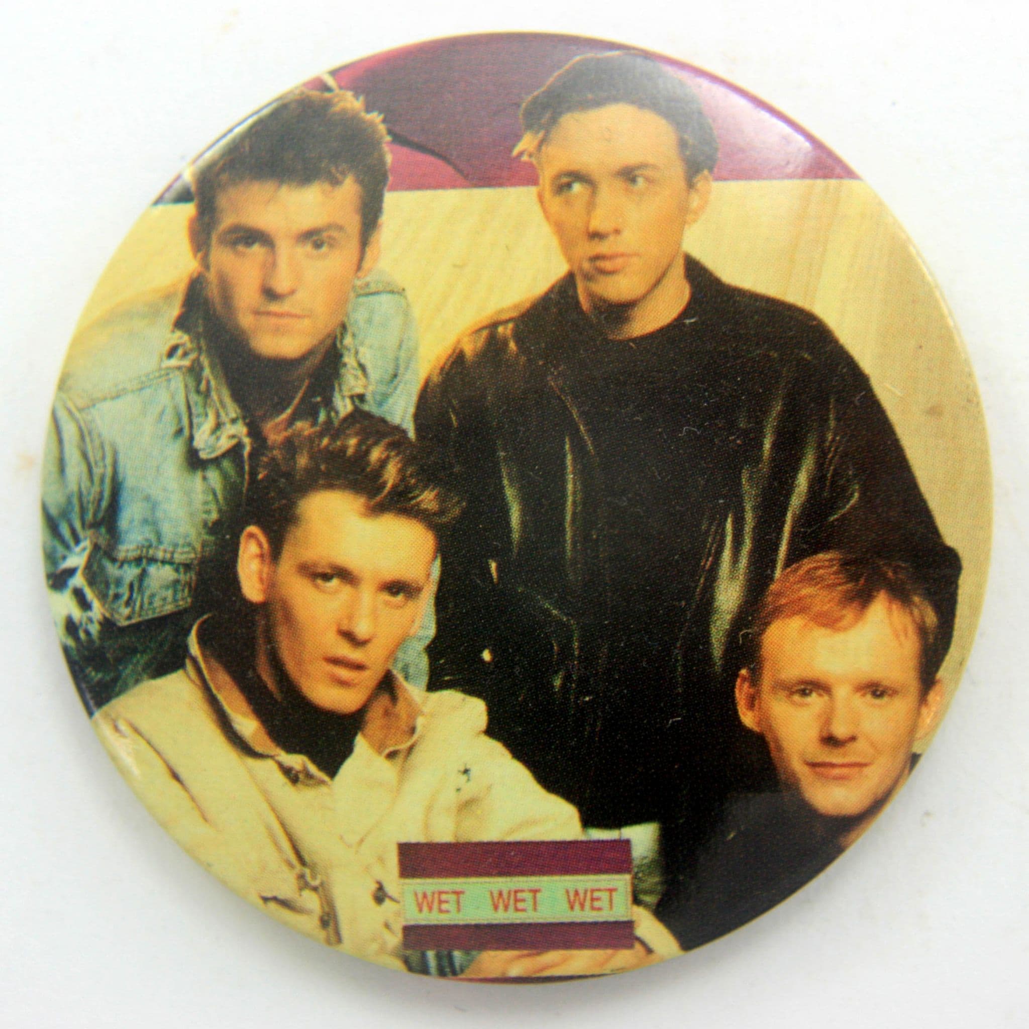 Wet Wet Wet - 'Group' 56mm Badge