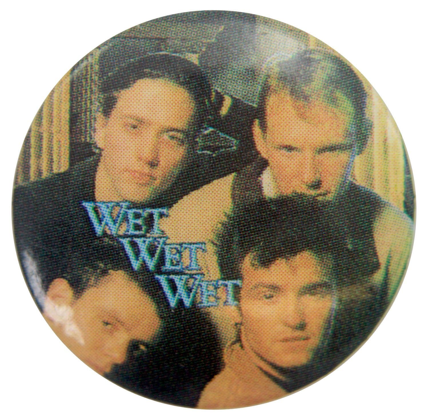 Wet Wet Wet - 'Group Heads' Button Badge