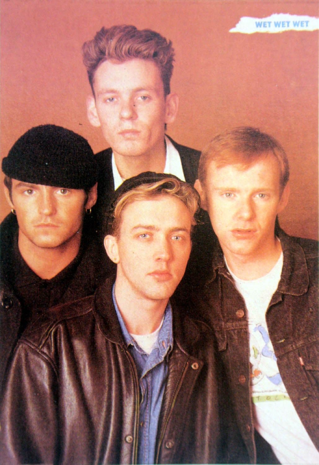 Wet Wet Wet - 'Group Orange 3' Postcard