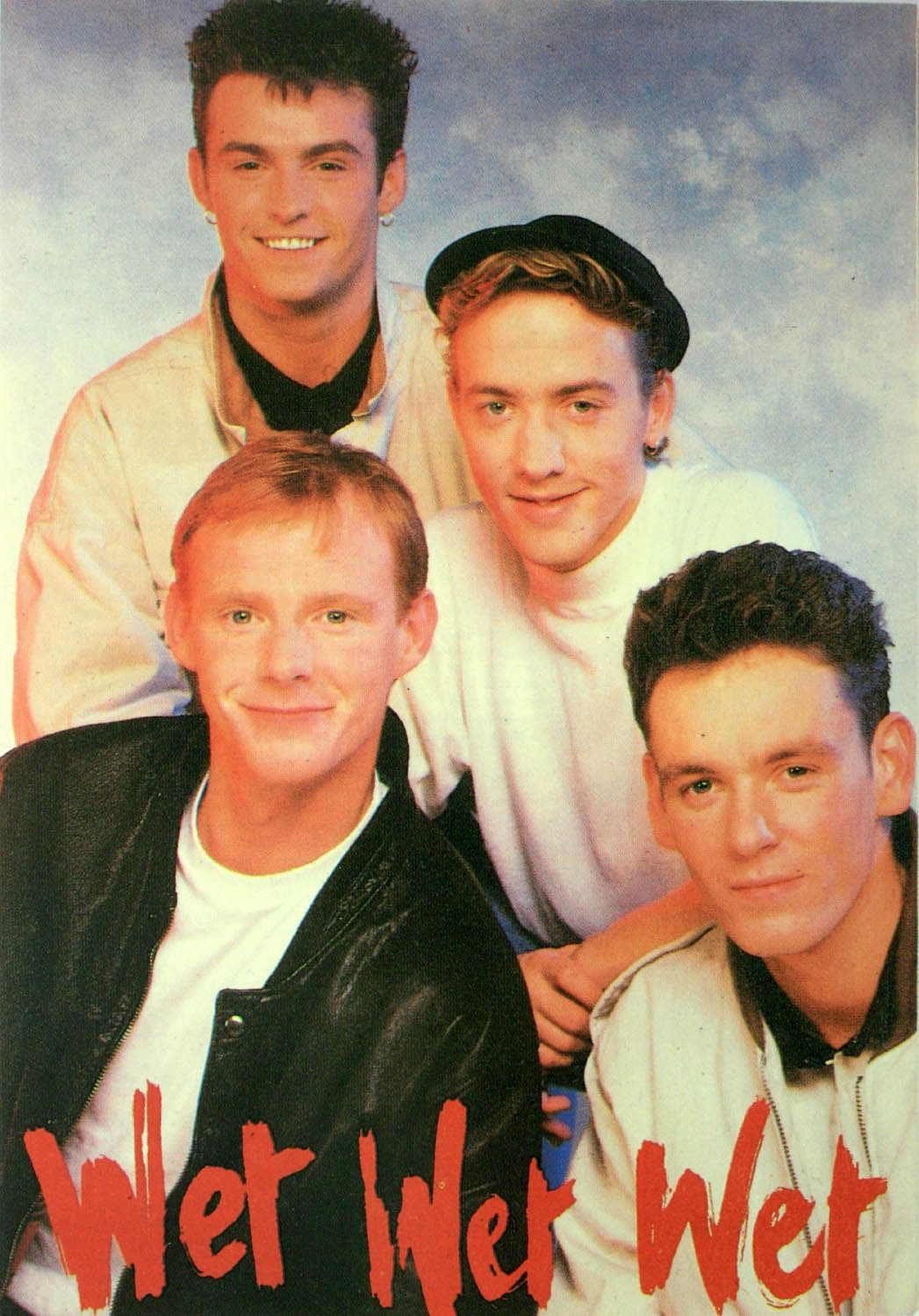Wet Wet Wet - 'Group' Postcard