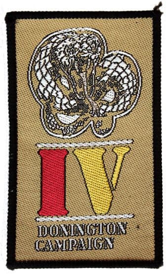 Whitesnake 'Donington Campaign' Woven Patch