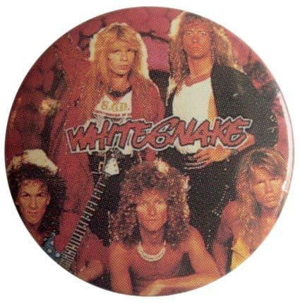 Whitesnake - 'Group' Button Badge