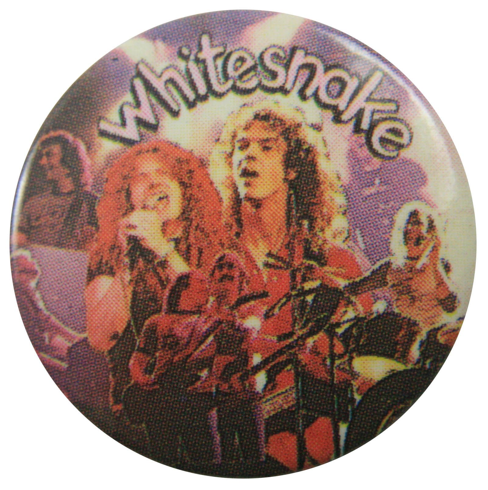 Whitesnake - 'Group Collage' Button Badge