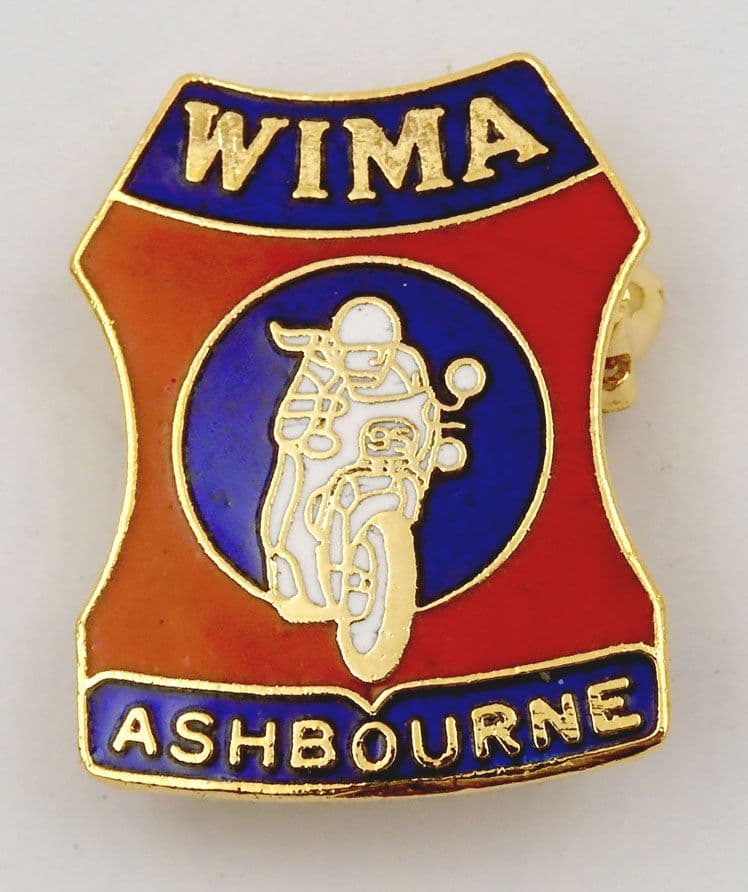 WIMA - 'Ashbourne' Enamel Badge