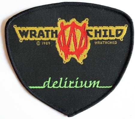 Wrathchild - 'Delirium' Woven Patch