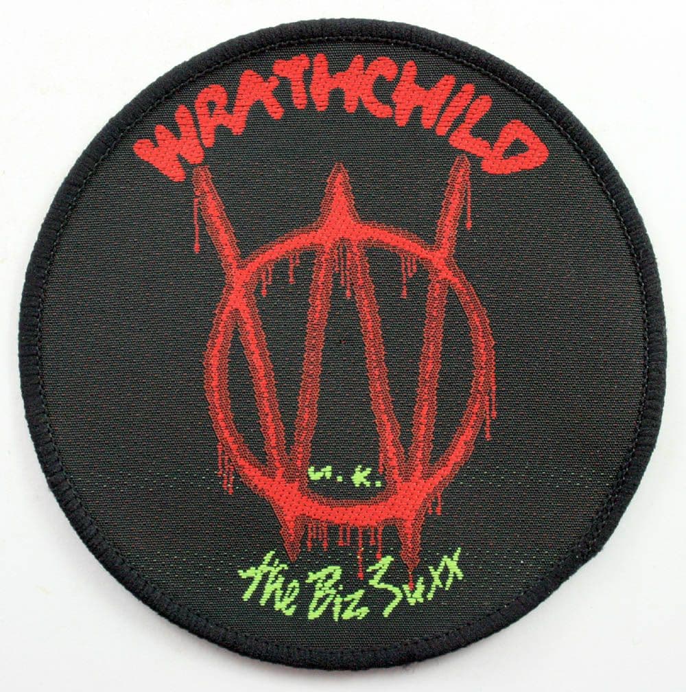 Wrathchild - 'The Biz Suxx' Woven Patch