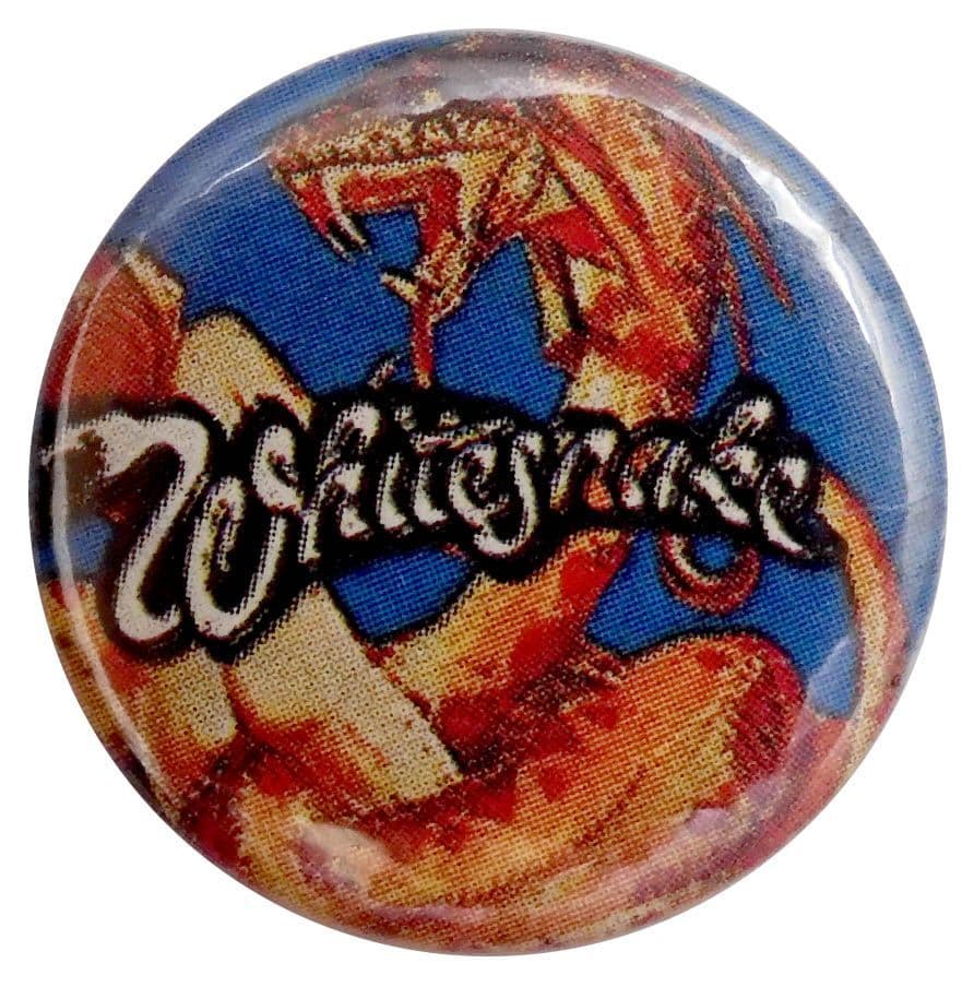 Whitesnake - 'Lovehunter (Blue)' Button Badge