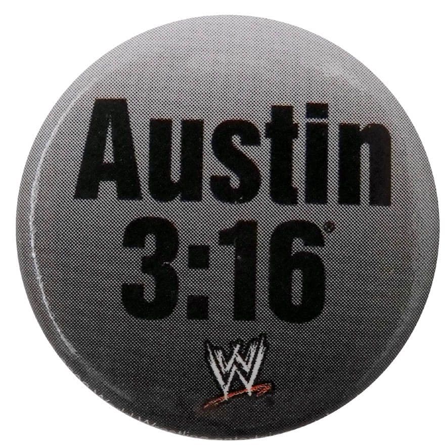 WWE - 'Austin 3:16' Button Badge