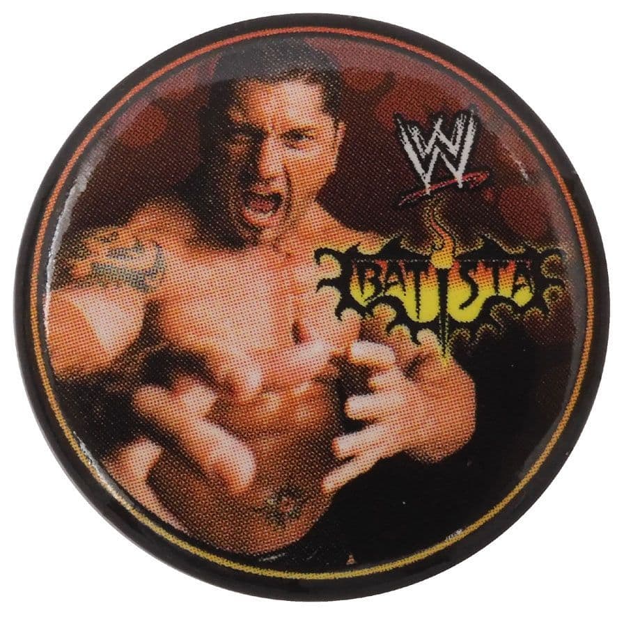 WWE - 'Batista' Button Badge