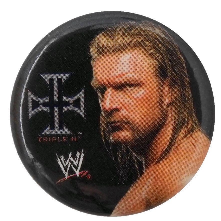 WWE - 'Triple H Close-up' Button Badge