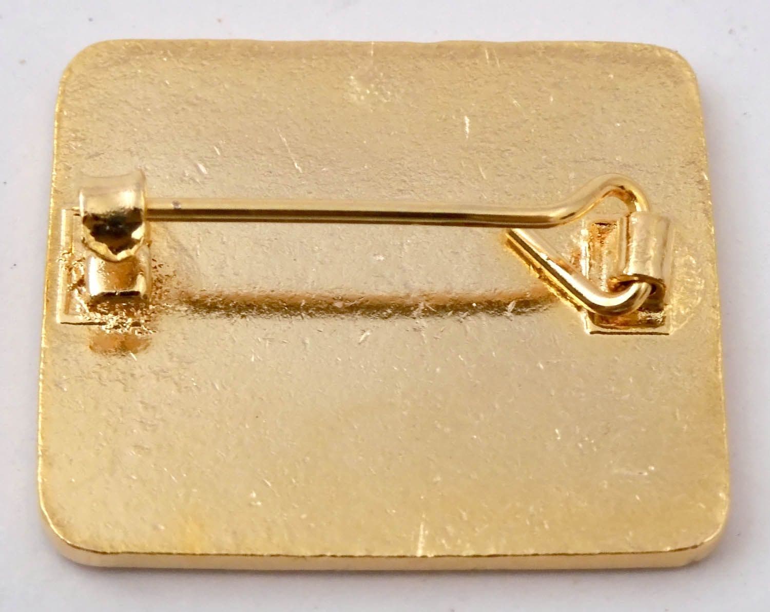 Yes - 'Logo' Blue Enamel Badge