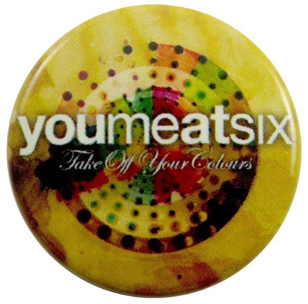 You Me at Six - 'Take Off Your Colours' Button Badge