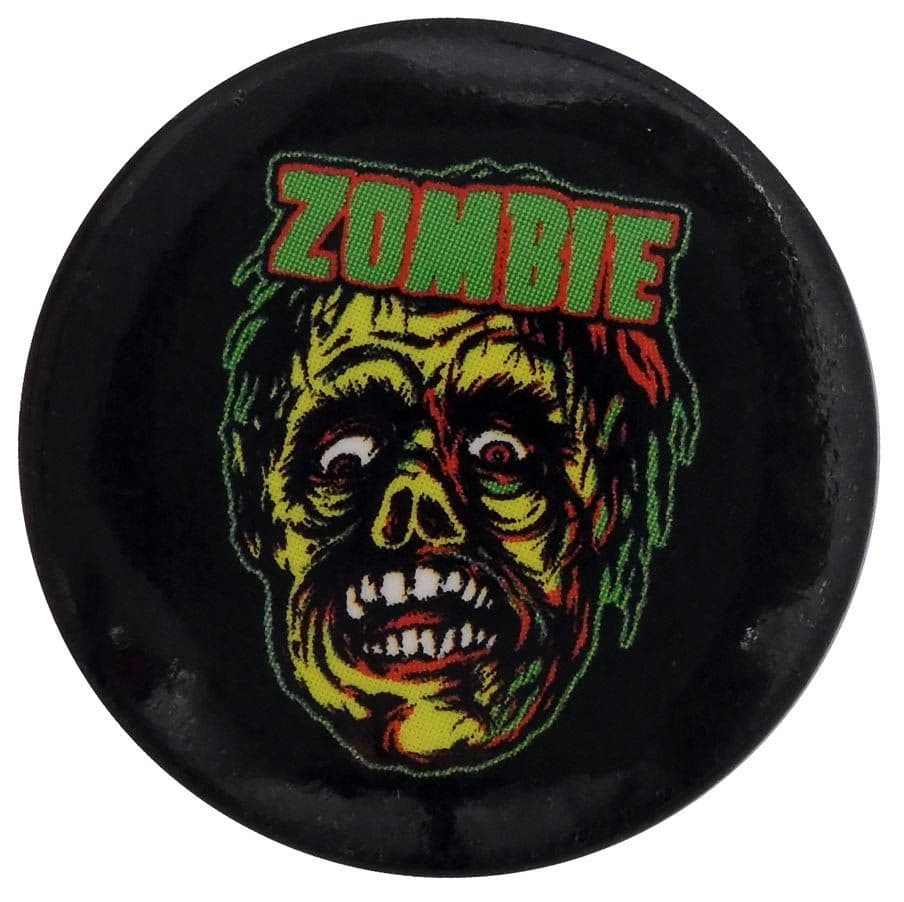 Zombie - 'Head' Button Badge