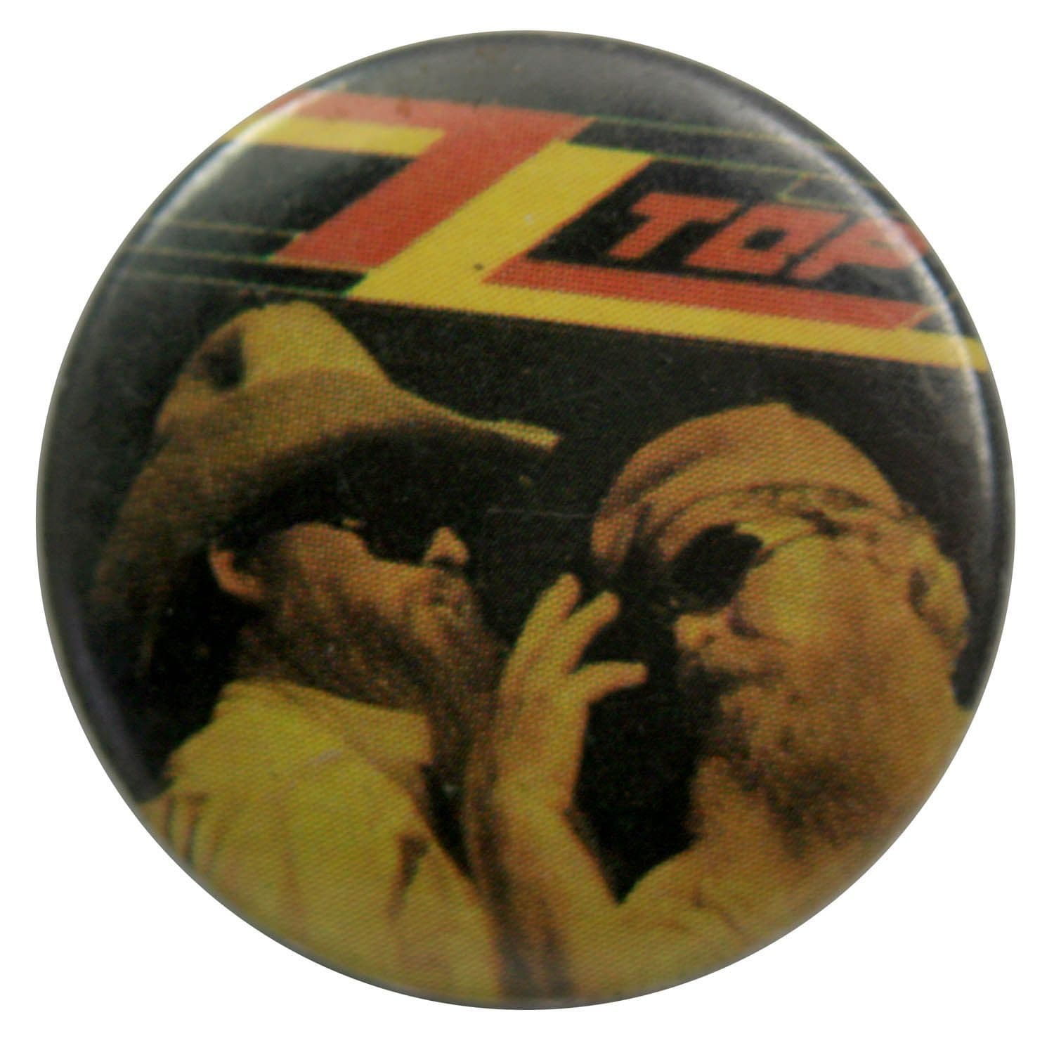 ZZ Top - 'Billy and Dusty' Button Badge