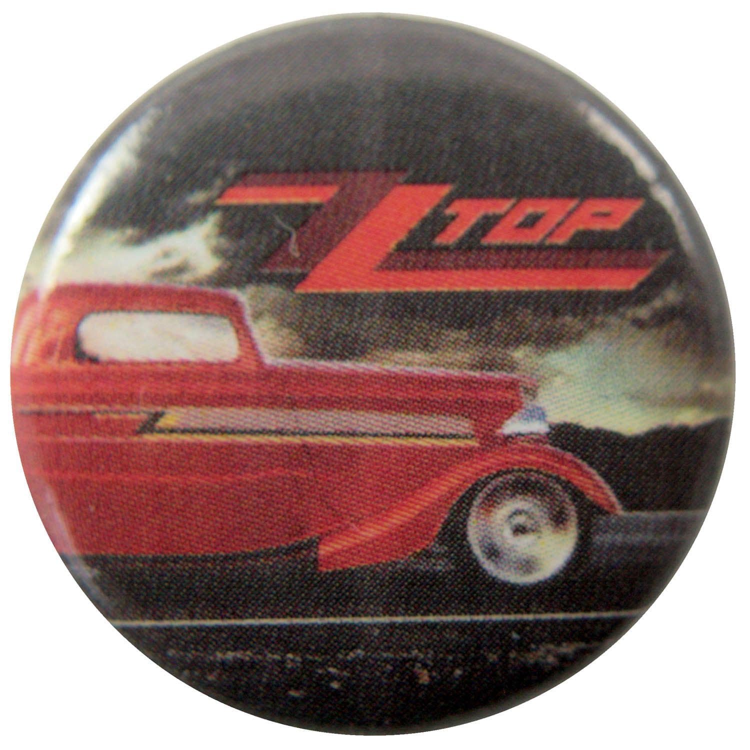 ZZ Top - 'Eliminator Car' Button Badge