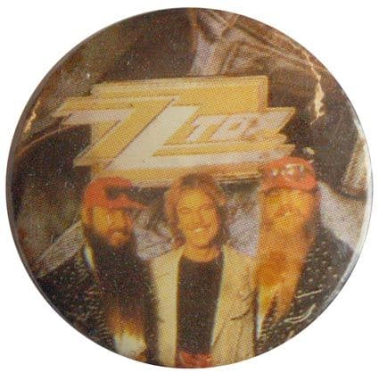 ZZ Top - 'Group' Button Badge