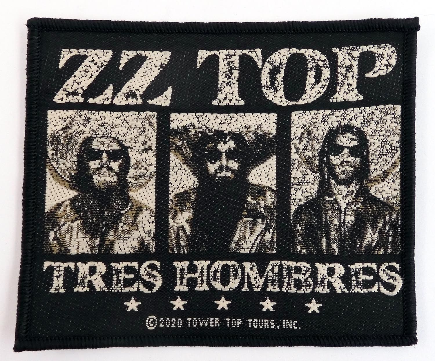 ZZ Top - 'Tres Hombres' Woven Patch